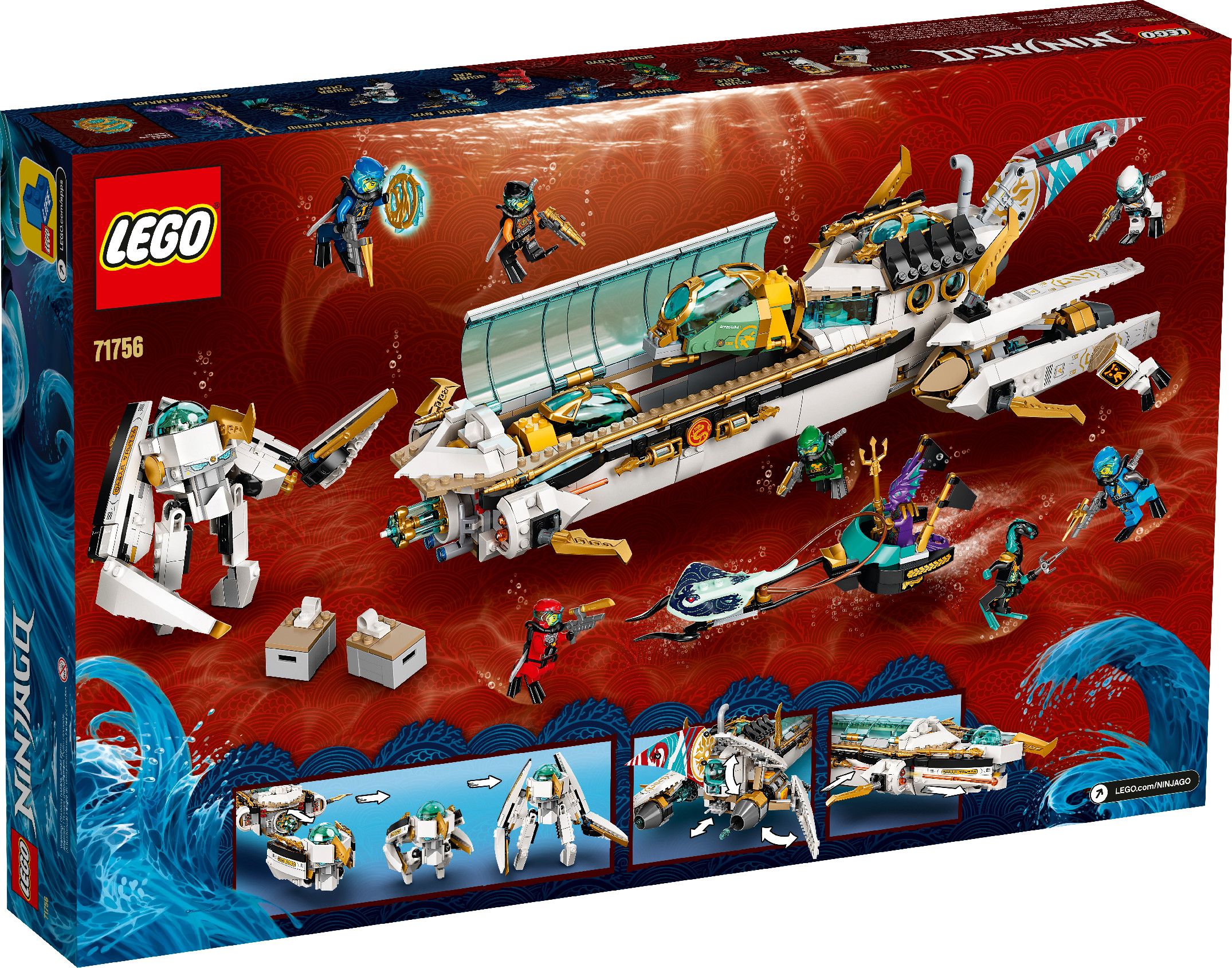LEGO Odměna na vlnách 71756 - obrázek 5