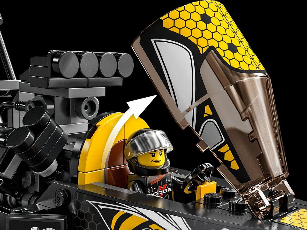 LEGO Mopar Dodge//SRT Top Fuel Dragster a 1970 Dodge Challenger T/A 76904 - obrázek 8