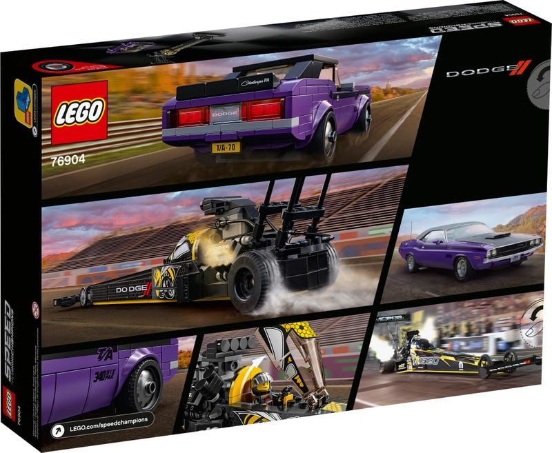 LEGO Mopar Dodge//SRT Top Fuel Dragster a 1970 Dodge Challenger T/A 76904 - obrázek 9