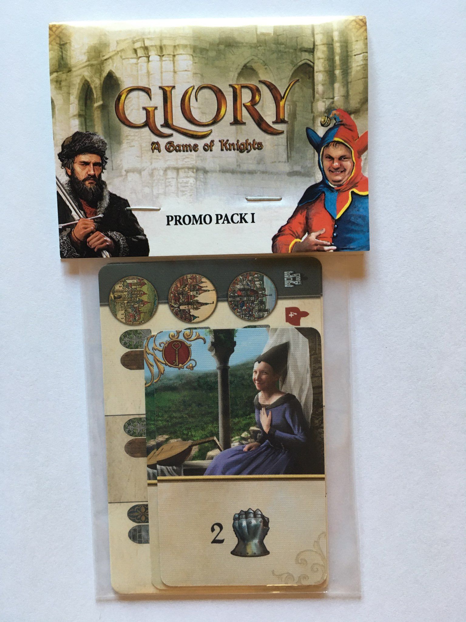 TLAMA games Glory: A Game of Knights CZ+ENG - promo pack - obrázek 1