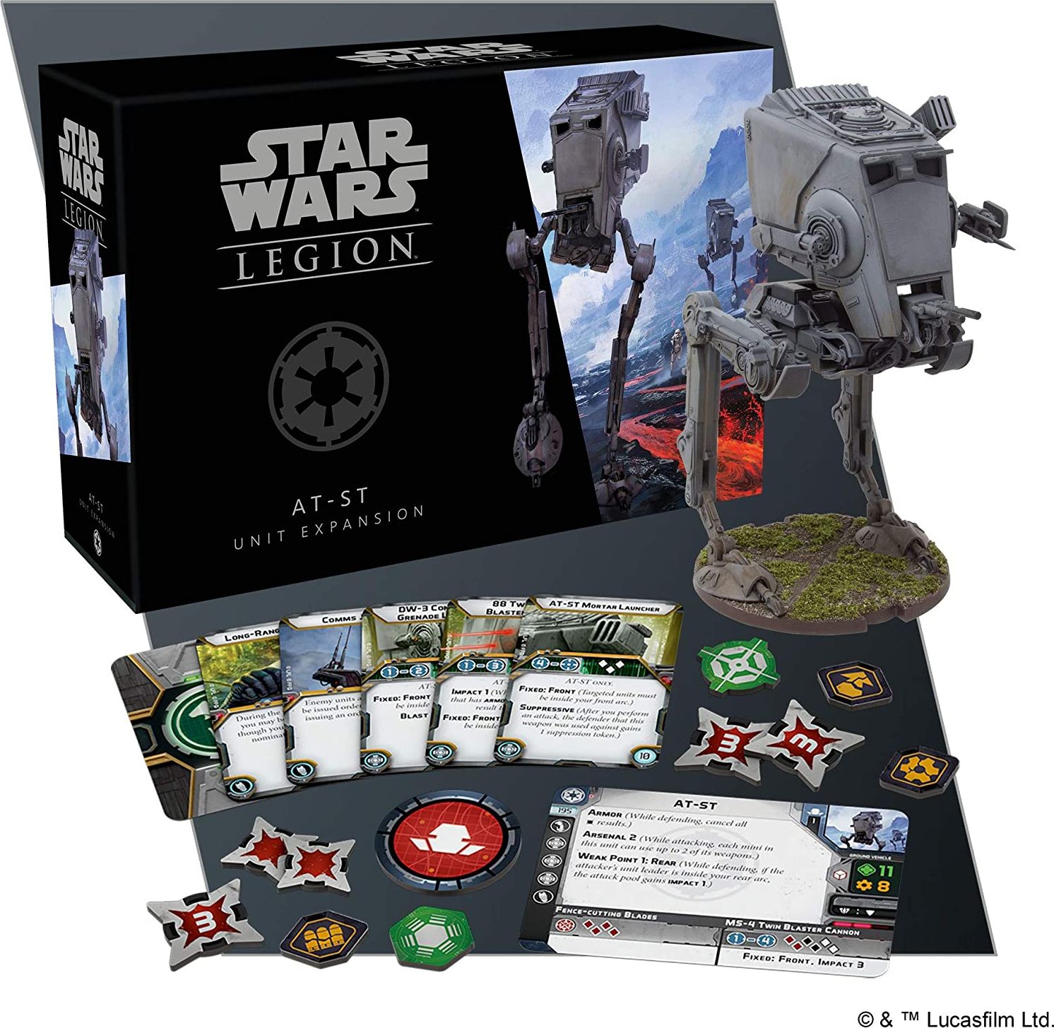 FFG Star Wars: Legion - AT-ST Expansion - obrázek 2