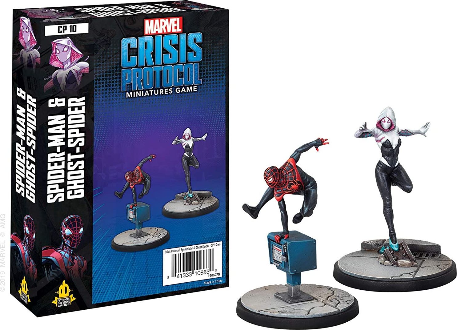 Atomic Mass Games Marvel Crisis Protocol: Ghost-Spider and Spider-Man - obrázek 2
