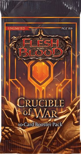 Legend Story Studios Flesh & Blood TCG - Crucible of War Unlimited Booster - obrázek 1