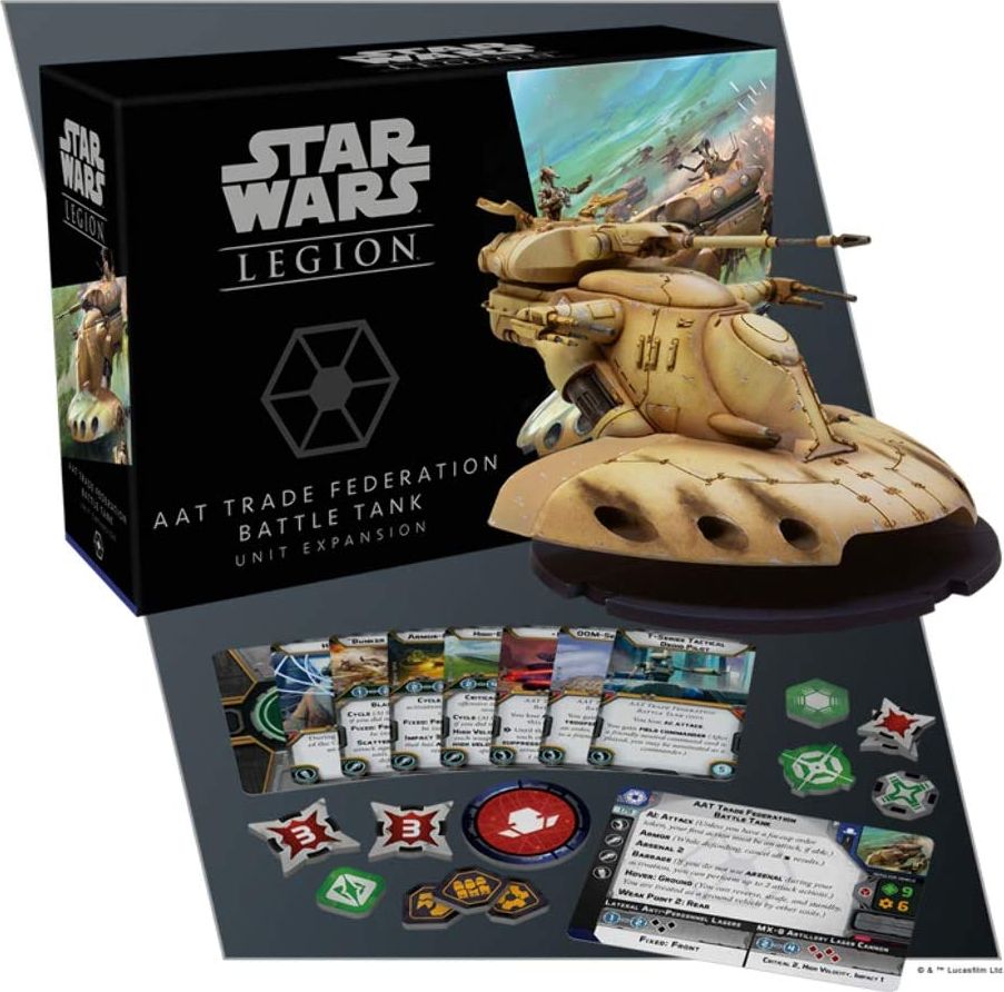 FFG Star Wars Legion - AAT Trade Federation Battle Tank Unit Expansion - obrázek 2