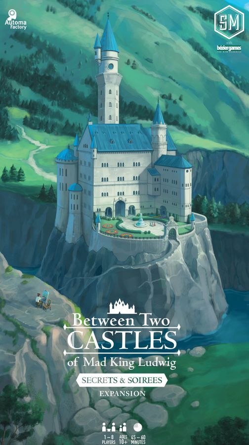 Stonemaier Games Between Two Castles of Mad King Ludwig: Secrets & Soirees Expansion - obrázek 1