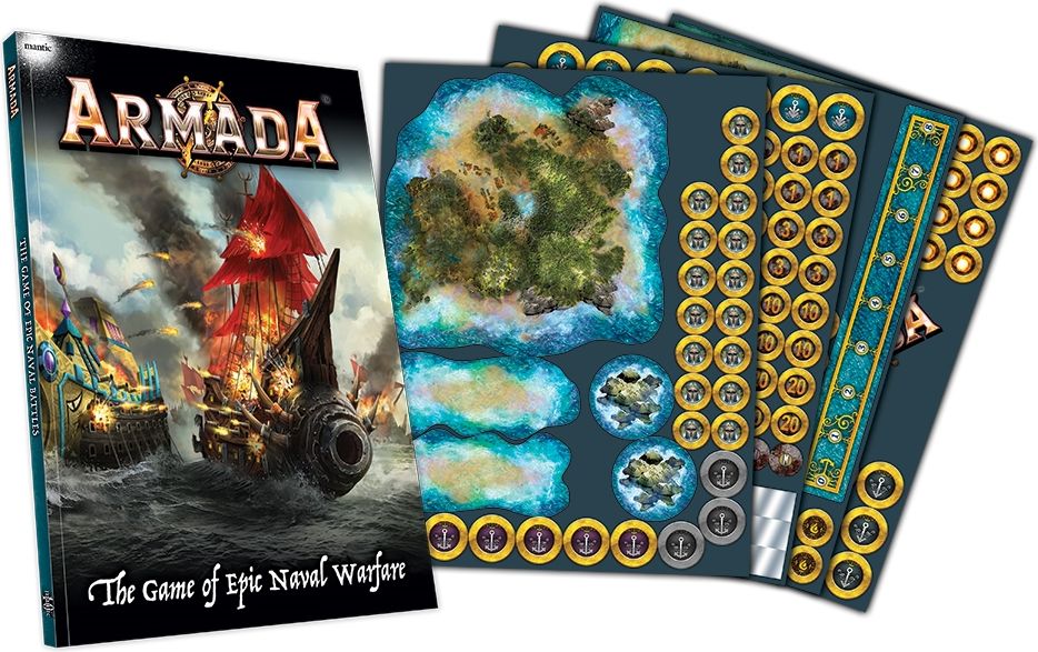 Mantic Games Armada - Rulebook & Counters - obrázek 1