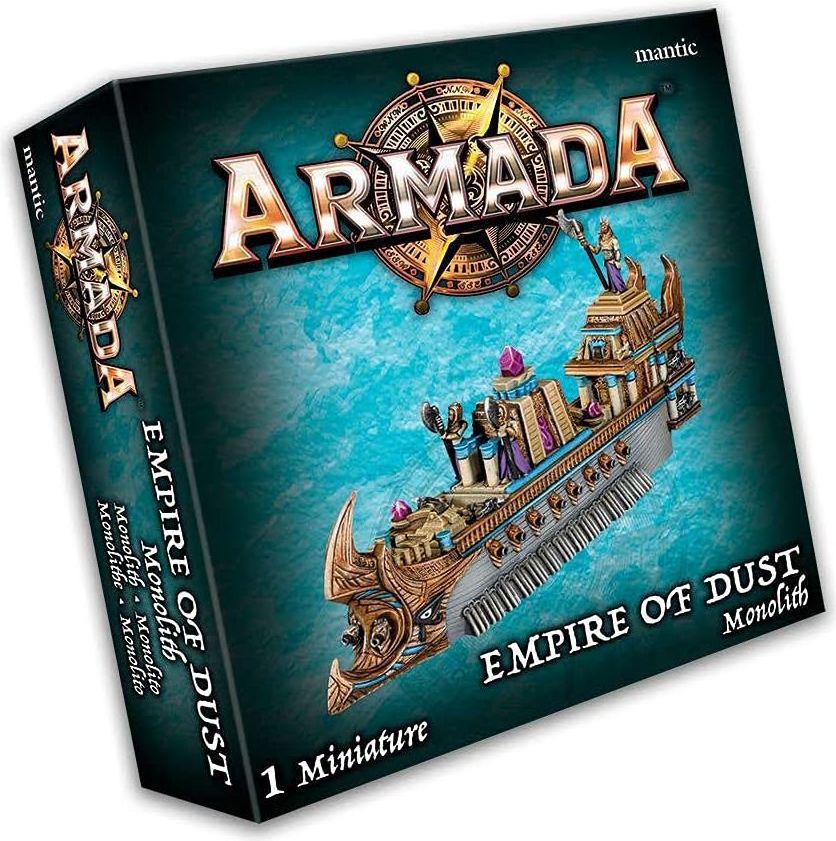 Mantic Games Armada - Empire of Dust Monolith - obrázek 1