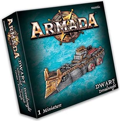 Mantic Games Armada - Dwarf Dreadnought - obrázek 1