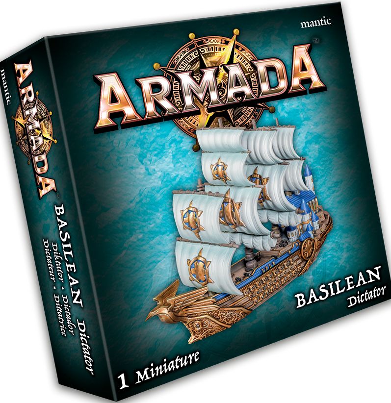 Mantic Games Armada - Basilean Dictator - obrázek 1