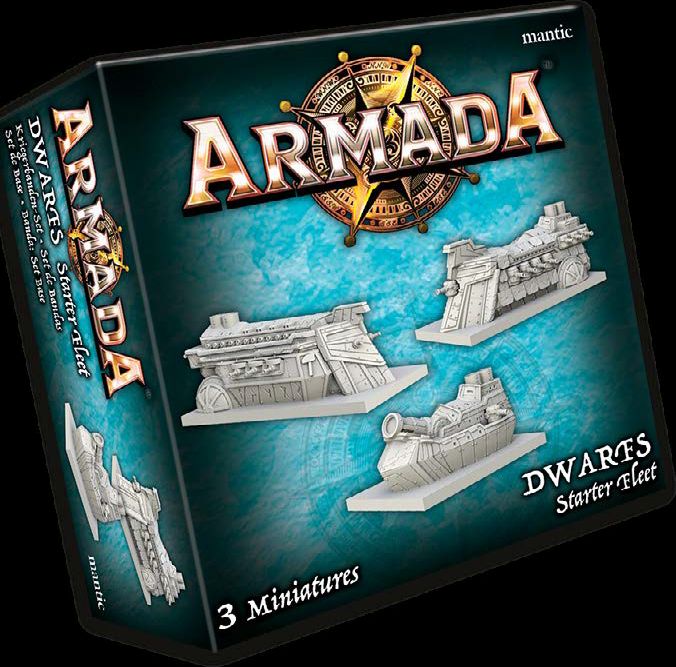 Mantic Games Armada - Dwarf Starter Fleet - obrázek 1