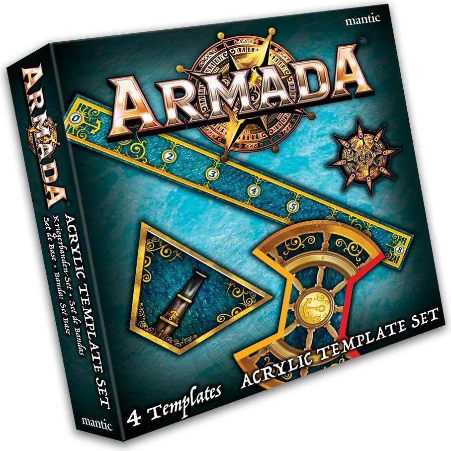 Mantic Games Armada - Acrylic Template set - obrázek 1