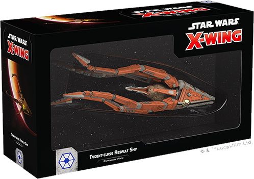 FFG Star Wars X-Wing 2nd Edition Trident Class Assault Ship Expansion Pack - obrázek 1