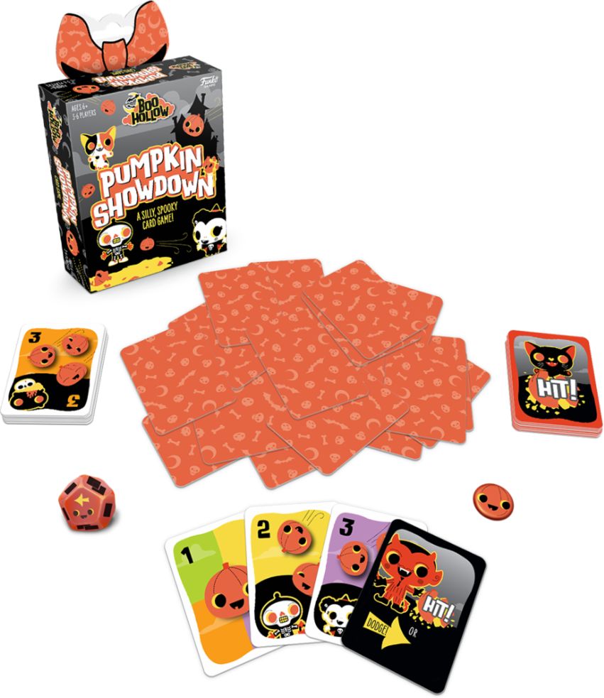 FunkoPop Boo Hollow Pumpkin Showdown Card Game - obrázek 2