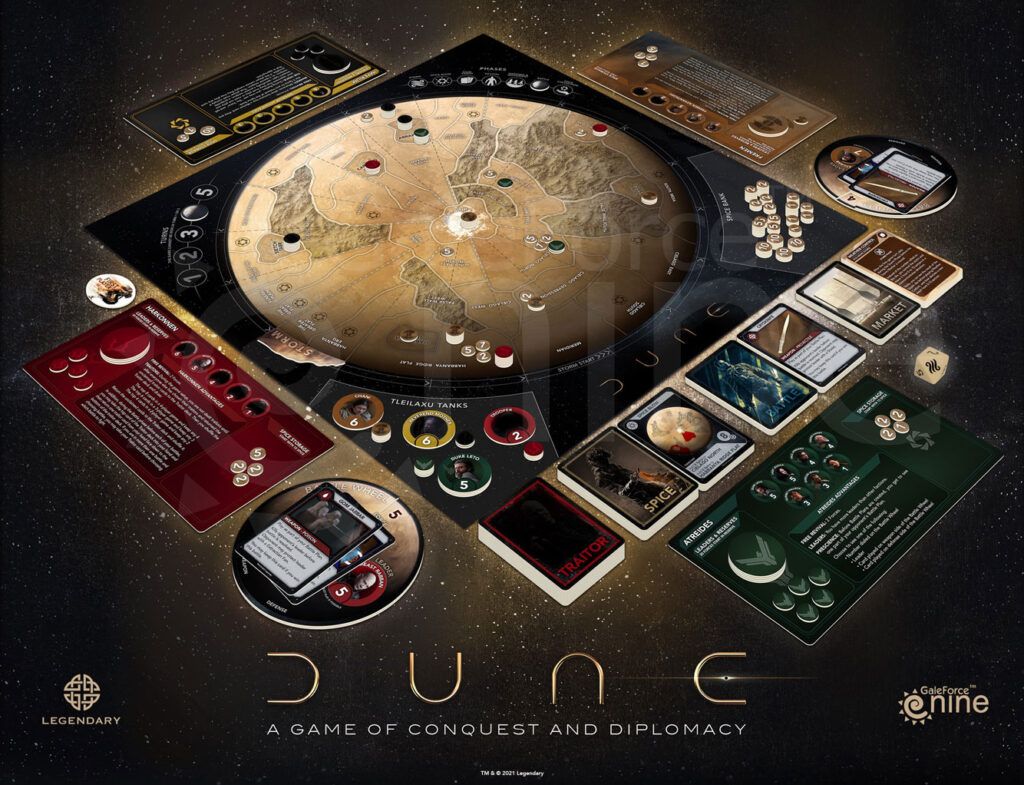 Gale Force Nine Dune: A Game of Conquest and Diplomacy - EN - obrázek 3