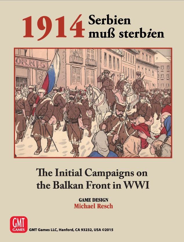 GMT Games 1914: Serbien Muss Sterbien - obrázek 1