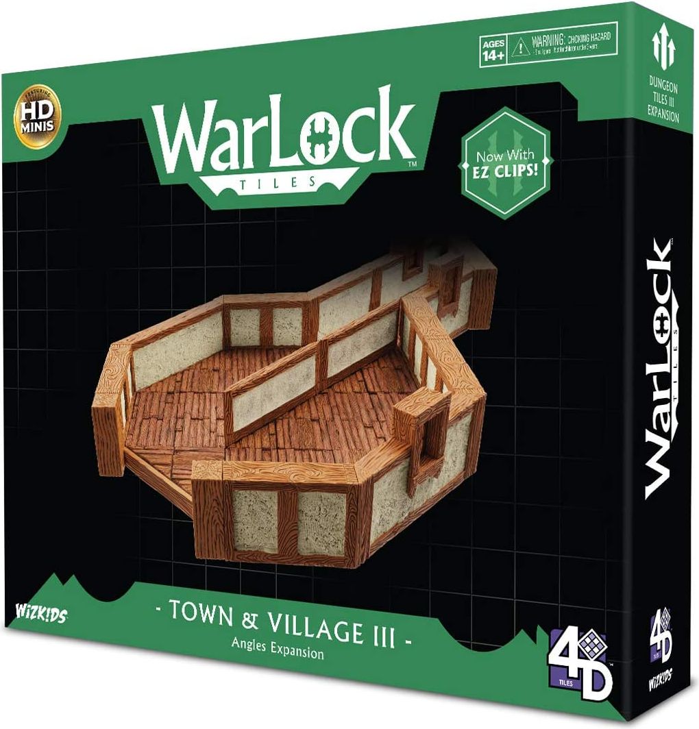 WizKids WarLock Tiles: Town & Village III - Angles - obrázek 1