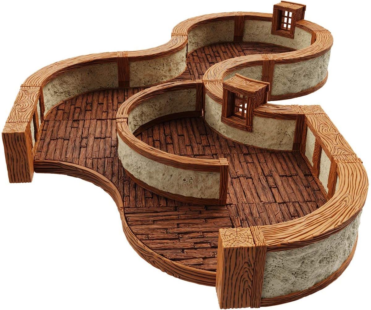 WizKids WarLock Tiles: Town & Village III - Curves - obrázek 3