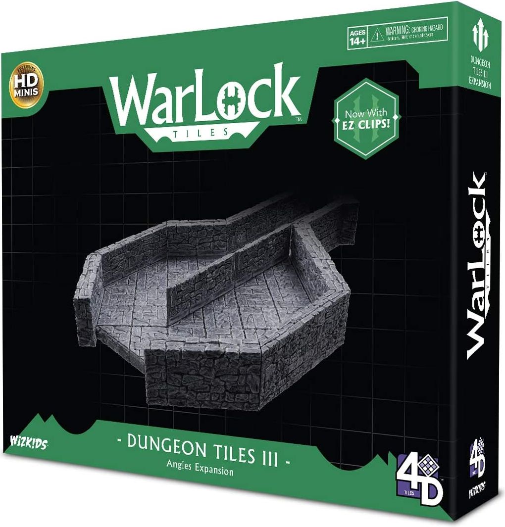 WizKids WarLock Tiles: Dungeon Tile III - Angles - obrázek 1