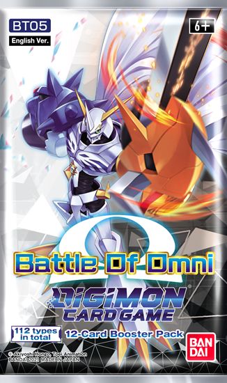 Bandai Digimon Card Game - Battle Of Omni Booster - obrázek 1