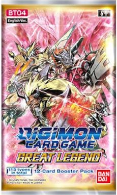 Bandai Digimon Card Game - Great Legend Booster - obrázek 1