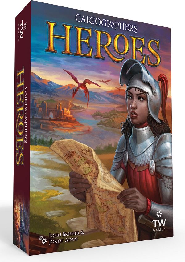 Thunderworks Games Cartographers: Heroes - obrázek 1