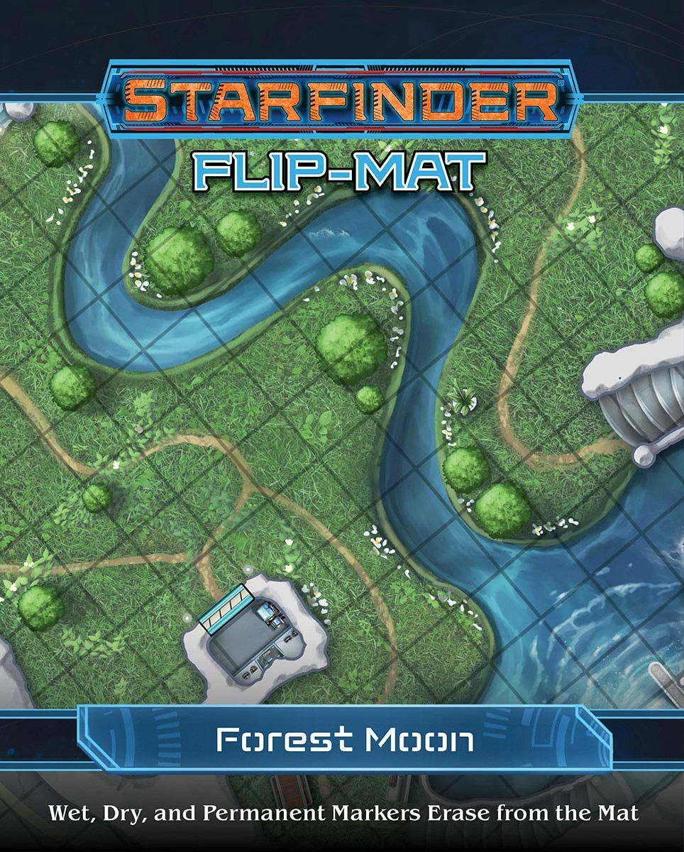 Paizo Publishing Starfinder Flip-Mat: Forest Moon - obrázek 1