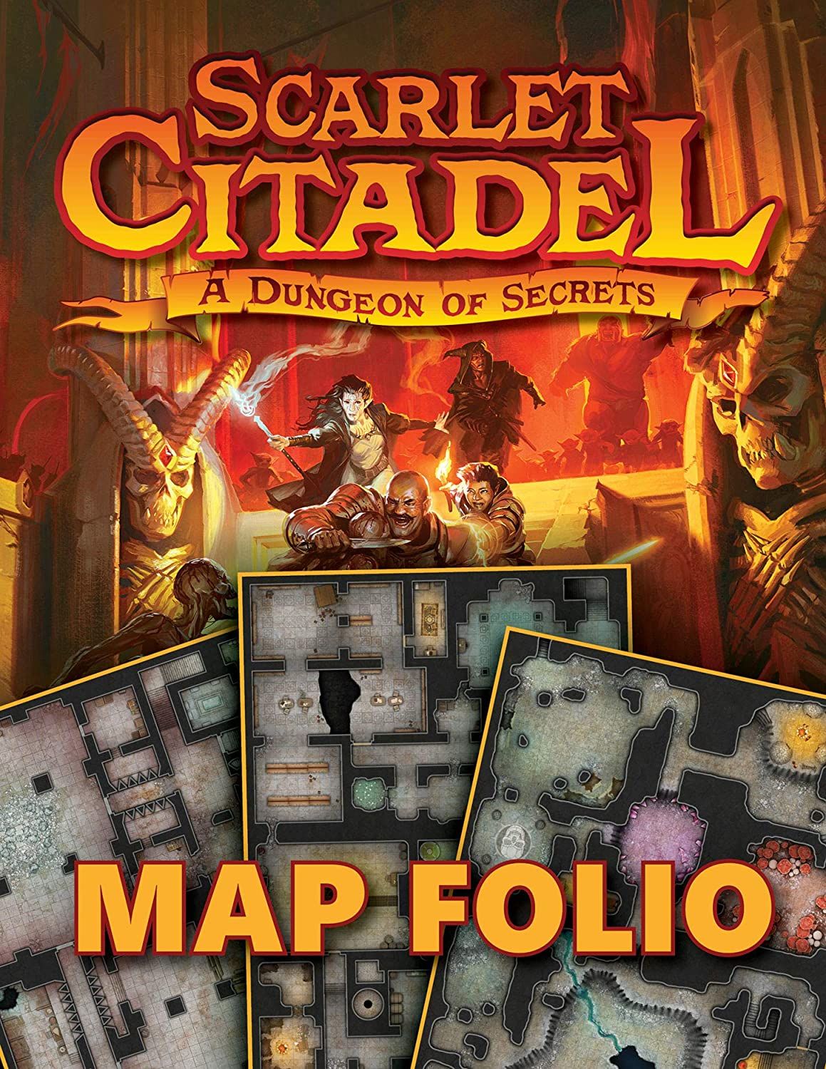 Paizo Publishing Scarlet Citadel Map Folio - obrázek 1