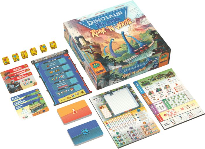 Pandasaurus Games Dinosaur Island: Rawr n Write - obrázek 2