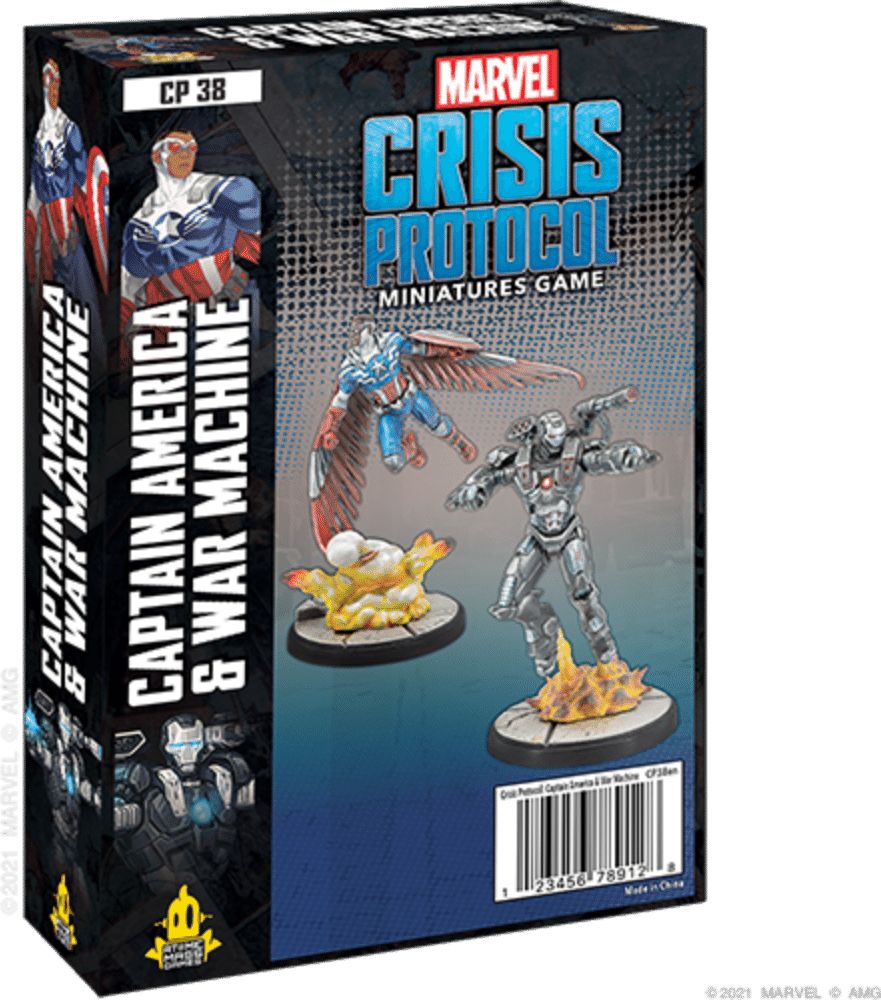 Atomic Mass Games Marvel Crisis Protocol: Captain America & War Machine - obrázek 1