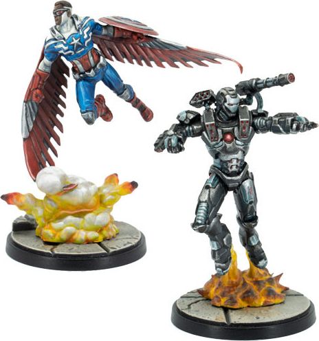 Atomic Mass Games Marvel Crisis Protocol: Captain America & War Machine - obrázek 2