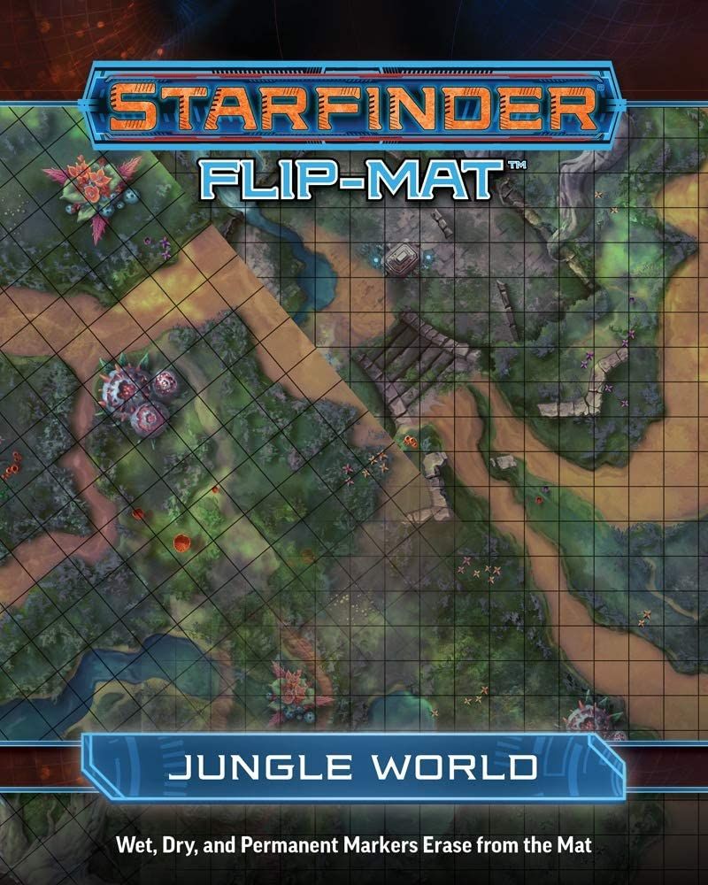 Paizo Publishing Starfinder Flip-Mat: Starship: Jungle World - obrázek 1