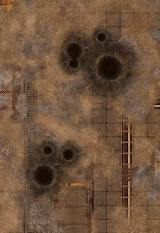 Gamemat.eu Herní podložka 44"x30" (112x76 cm) - různé motivy Varianta: Fallout Zone - obrázek 1