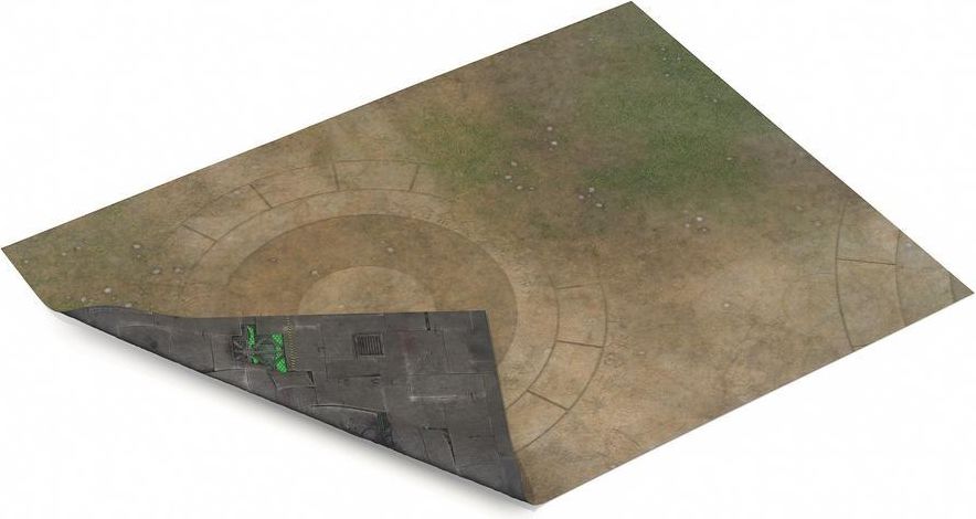 Gamemat.eu Oboustranné herní podložky pro Kill Team (76 x 56 cm) - různé motivy Varianta: Battleground and Winter Realm - obrázek 5