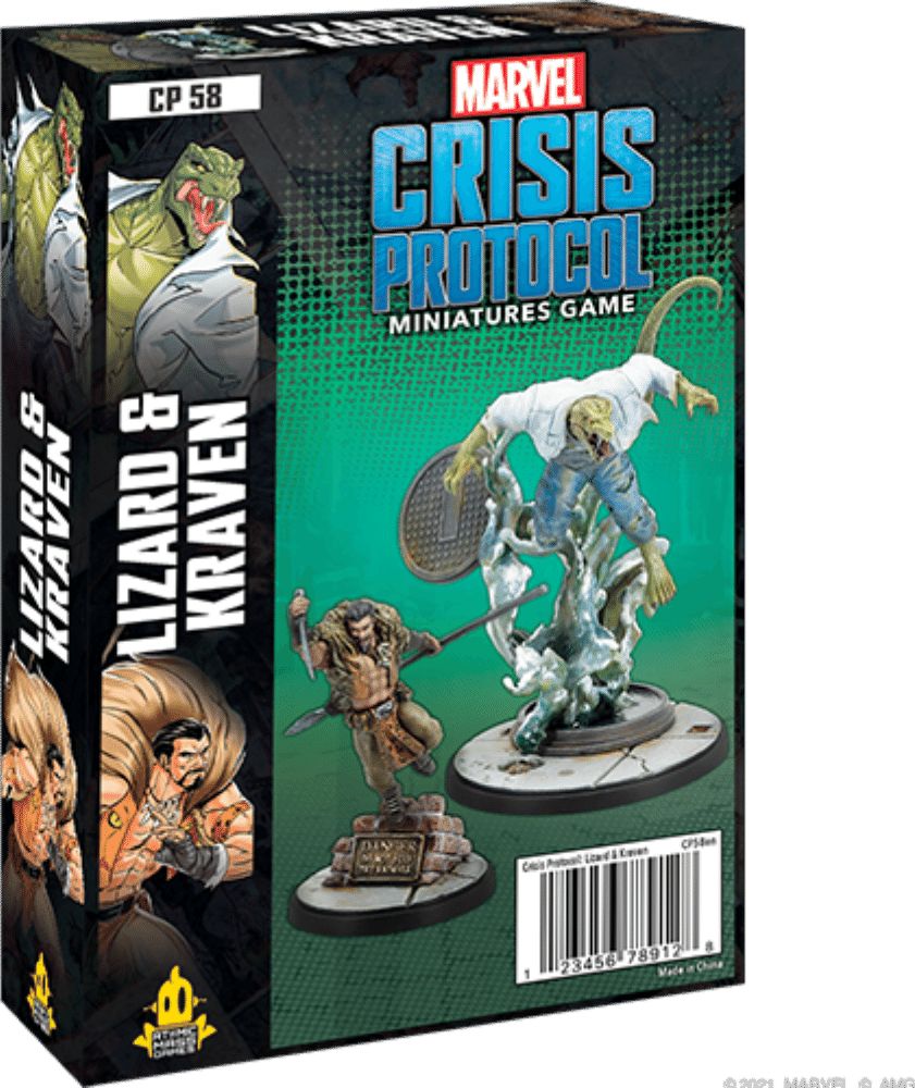Atomic Mass Games Marvel Crisis Protocol: Lizard & Kraven - obrázek 1