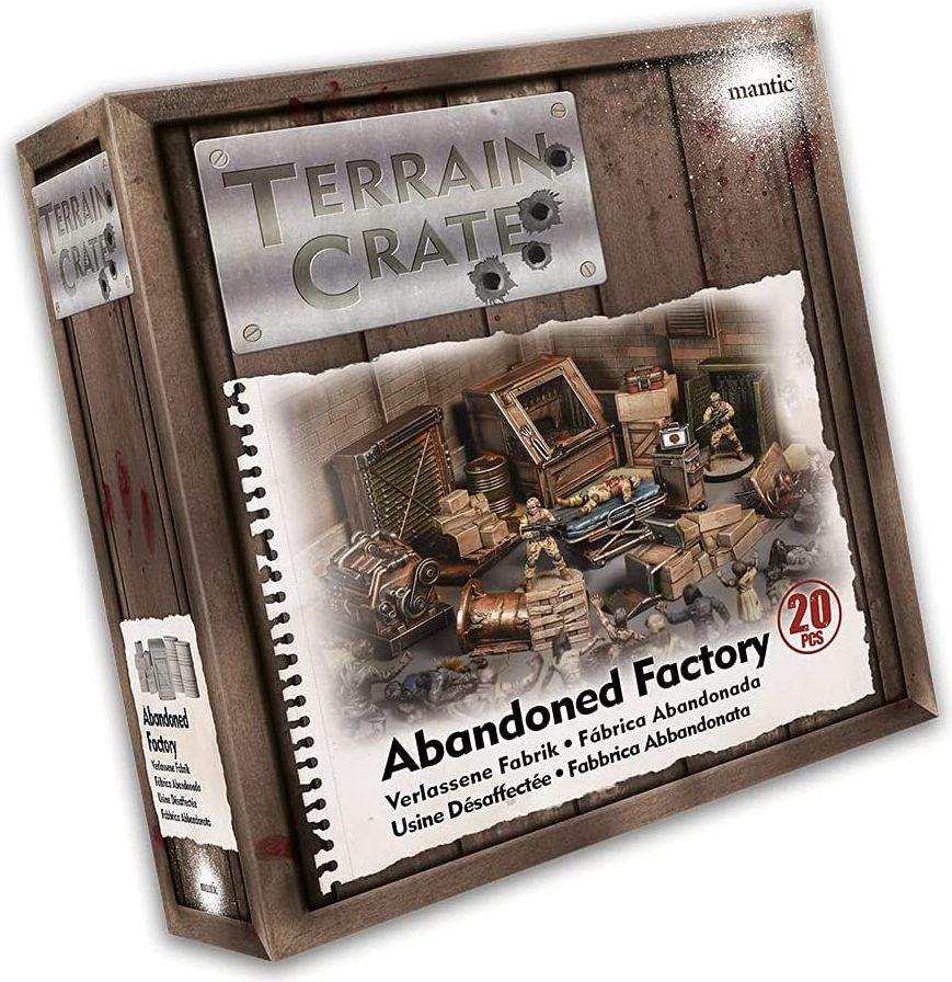 Mantic Games Terrain Crate: Abandoned Factory - obrázek 1