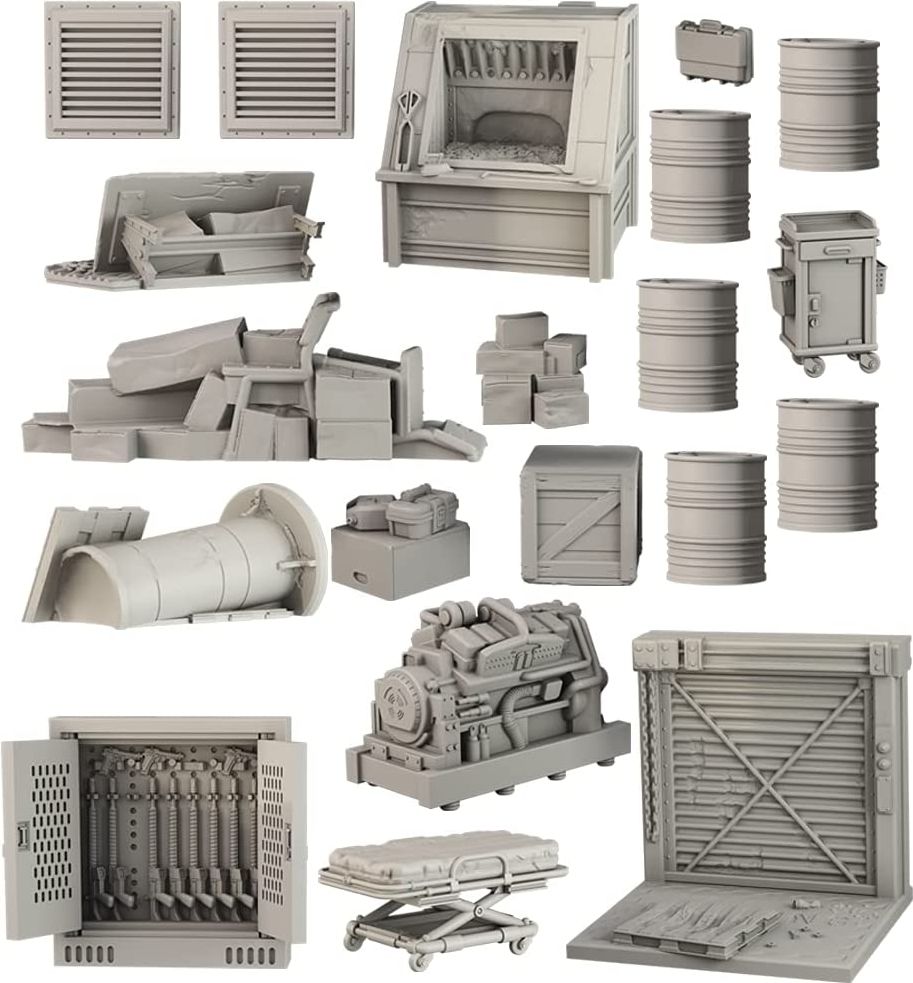 Mantic Games Terrain Crate: Abandoned Factory - obrázek 2