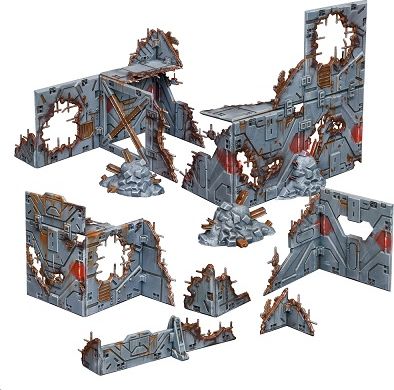 Mantic Games Terrain Crate: Battlefield Ruins - obrázek 1