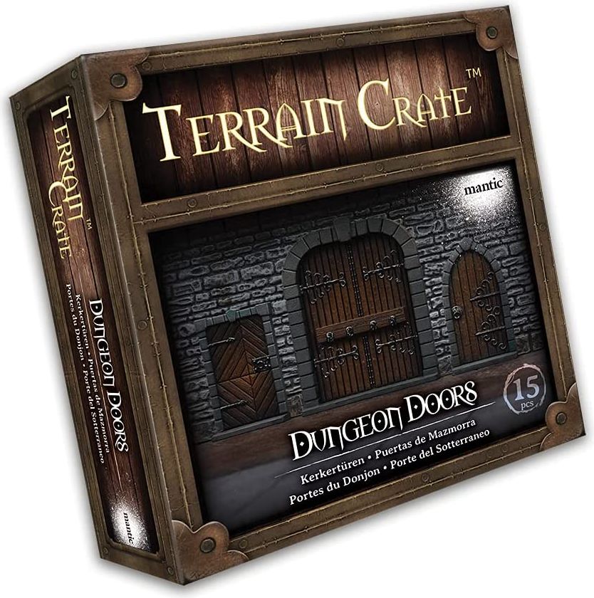 Mantic Games Terrain Crate: Dungeon Doors - obrázek 1