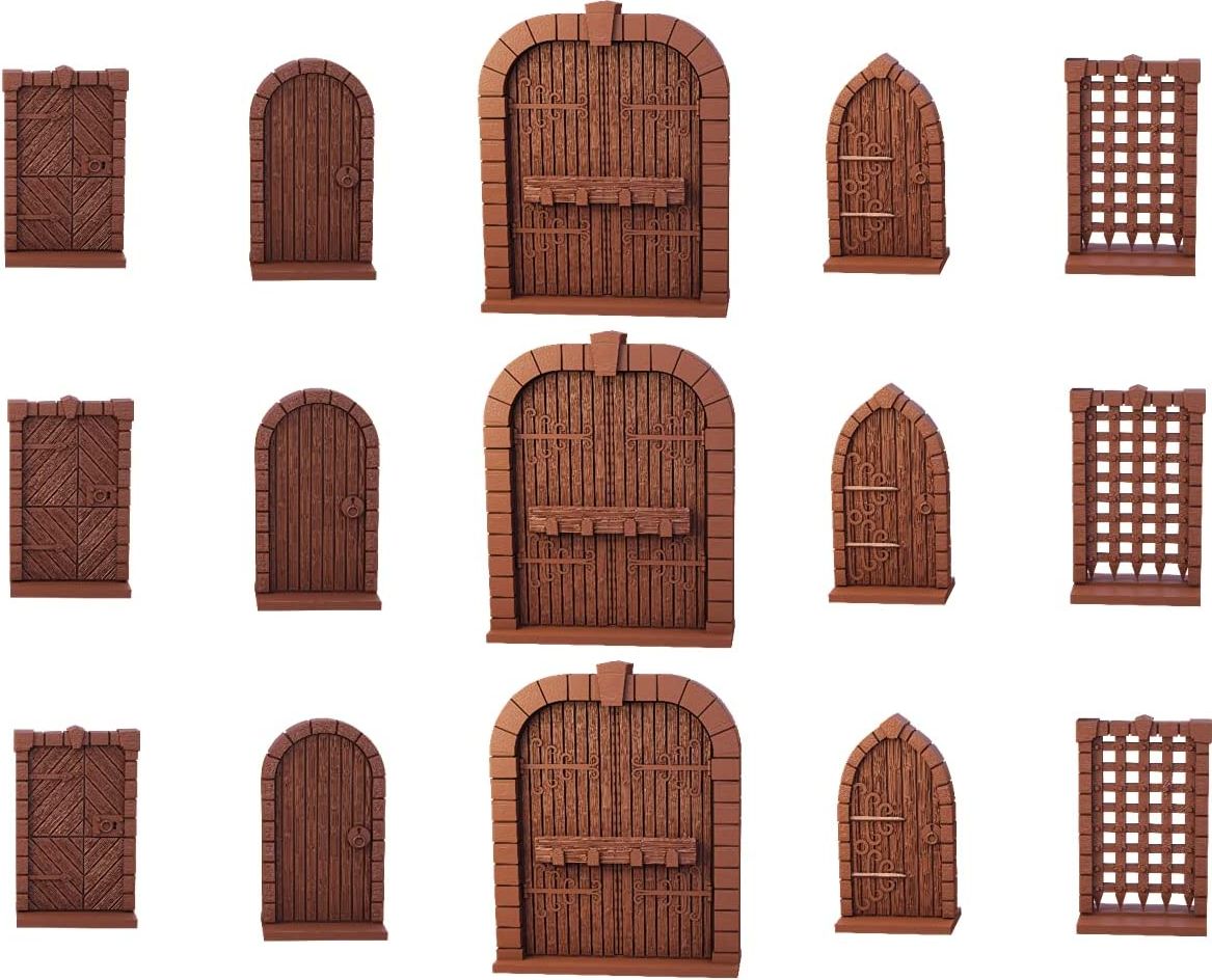Mantic Games Terrain Crate: Dungeon Doors - obrázek 2