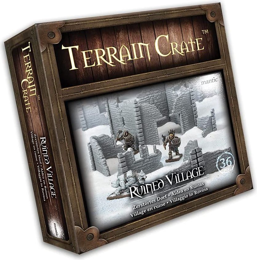 Mantic Games Terrain Crate: Ruined Village - obrázek 1