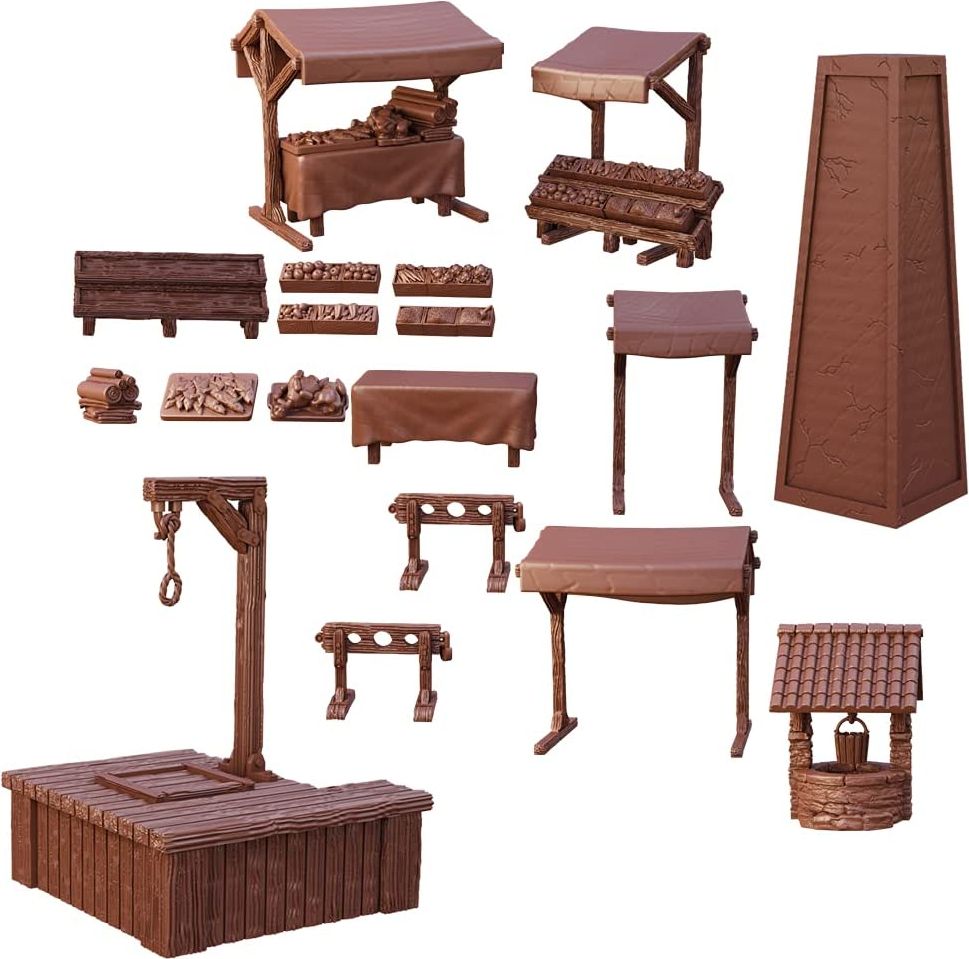 Mantic Games Terrain Crate: Village Square - obrázek 2