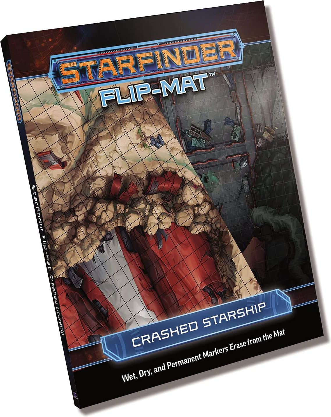 Paizo Publishing Starfinder Flip-Mat: Crashed Starship - obrázek 1