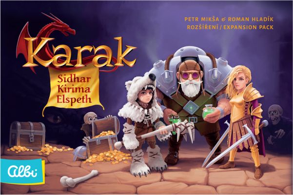 Albi Karak - Noví hrdinové - Sidhar, Kirima & Elspeth - obrázek 1