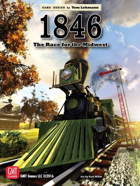 GMT Games 1846: The Race to the Midwest 2nd Printing - obrázek 1