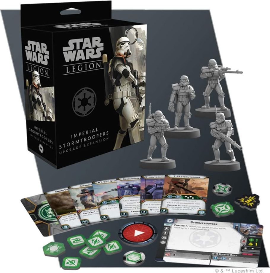 FFG Star Wars Legion - Stormtrooper Upgrade Expansion - obrázek 2