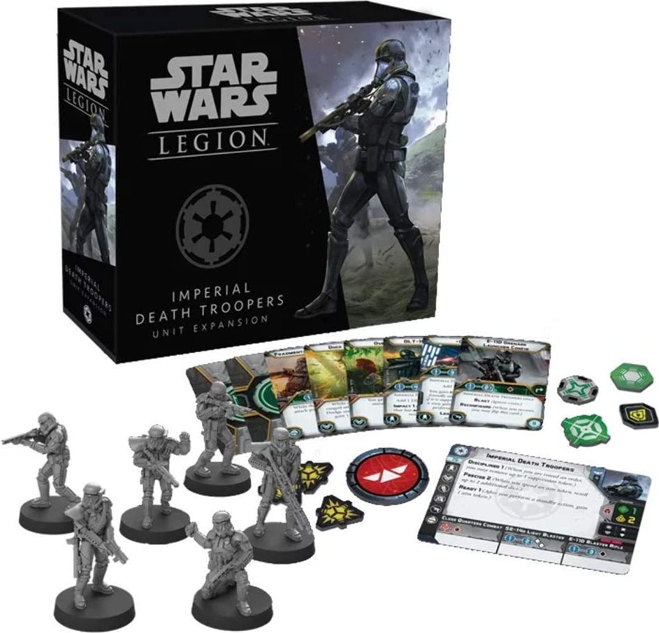 FFG Star Wars Legion - Imperial Death Troopers Unit Expansion - obrázek 2