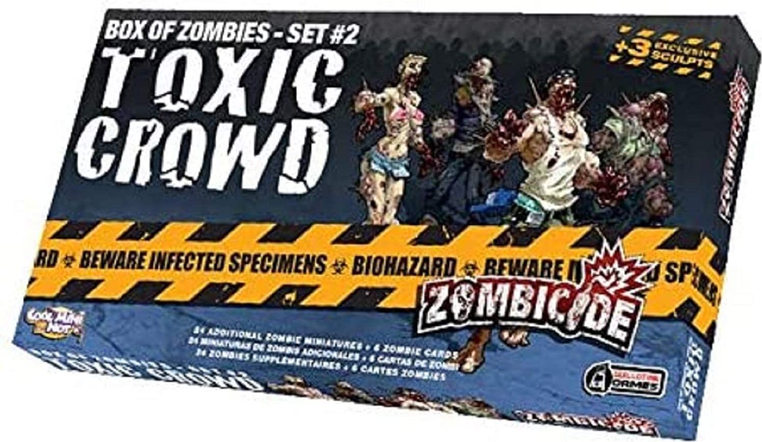Cool Mini Or Not Zombicide: Toxic Crowd - Box of Zombies - obrázek 1