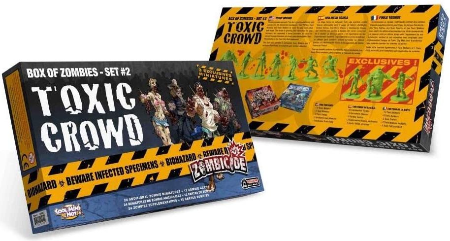 Cool Mini Or Not Zombicide: Toxic Crowd - Box of Zombies - obrázek 2