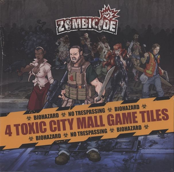 Cool Mini Or Not Zombicide: Toxic City Mall 4 Double Side - obrázek 1