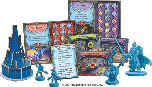 Z-Man Games World of Warcraft: Wrath of the Lich King Board Game - obrázek 3